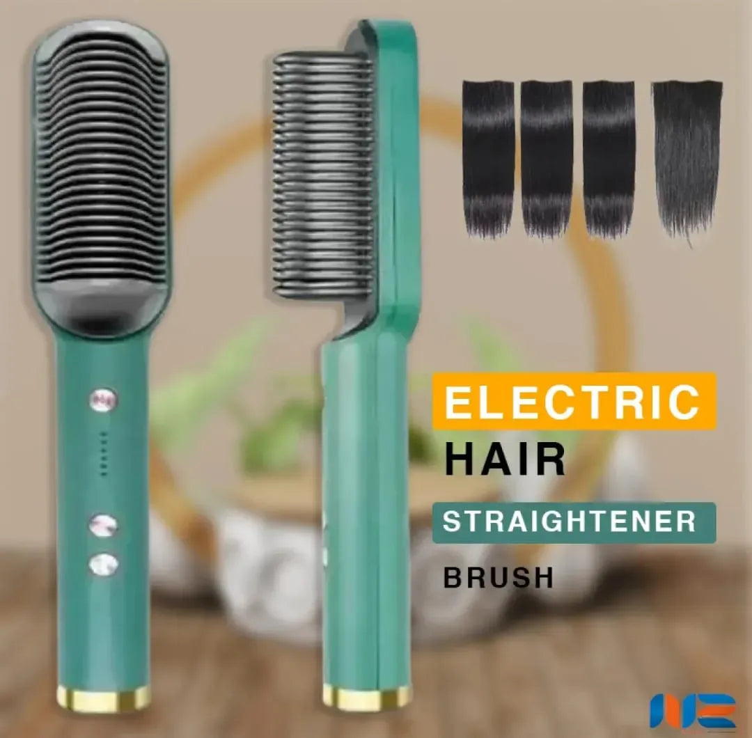 Hair Straightener Brush Curling Comb FREE DELIVERY
